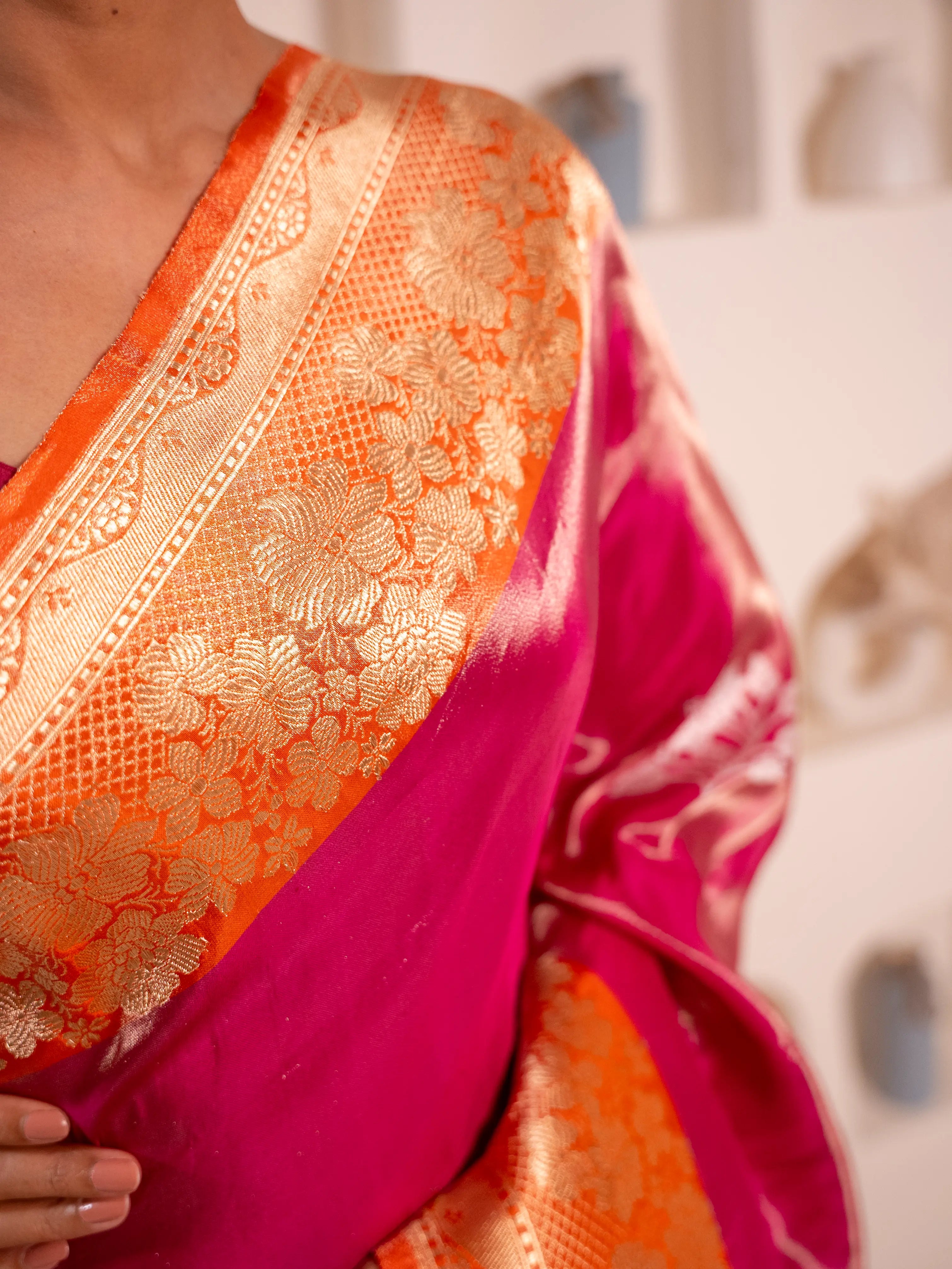 Rajsi - The Magenta Majesty House Of Banaras