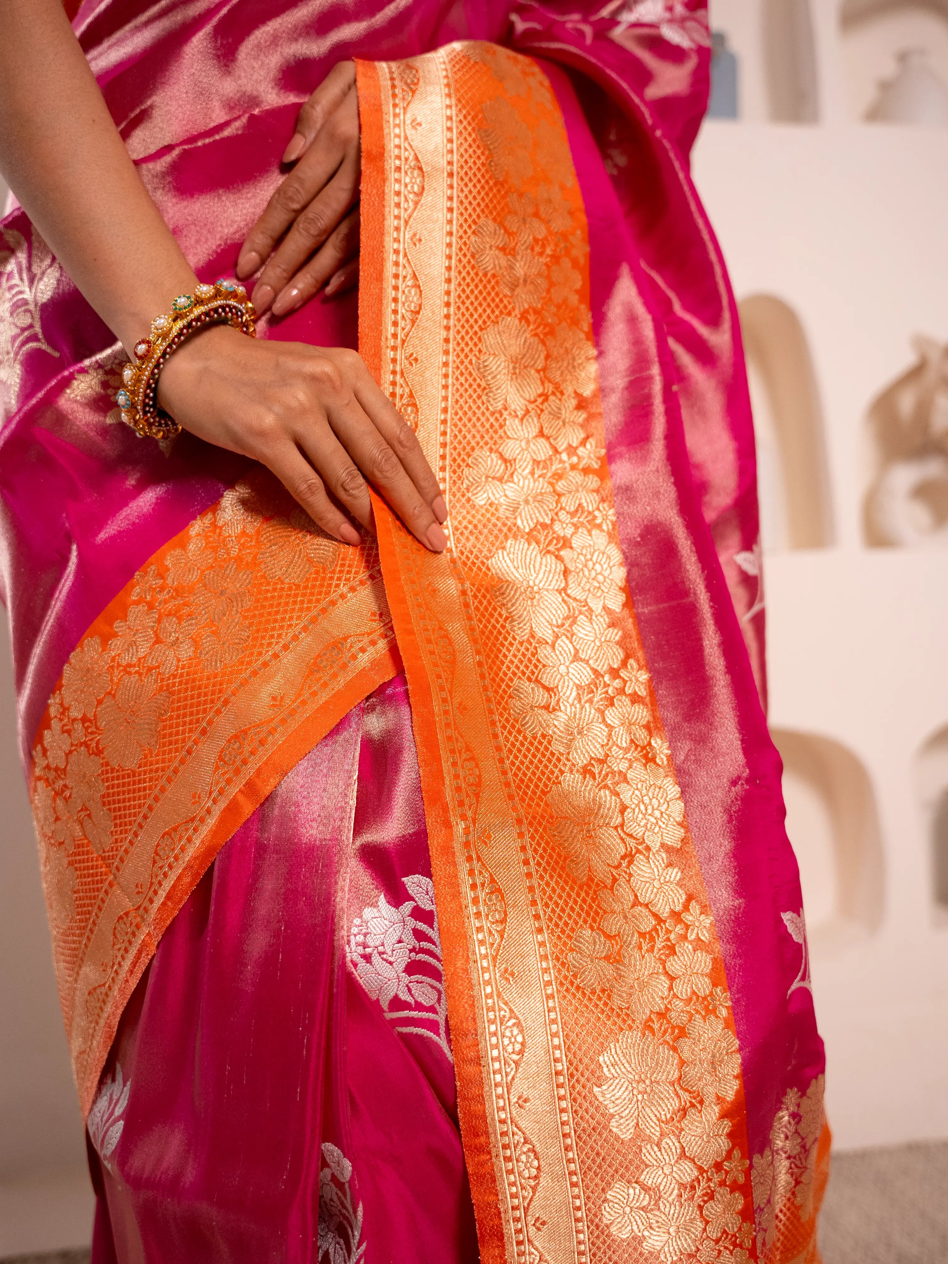 Rajsi - The Magenta Majesty House Of Banaras