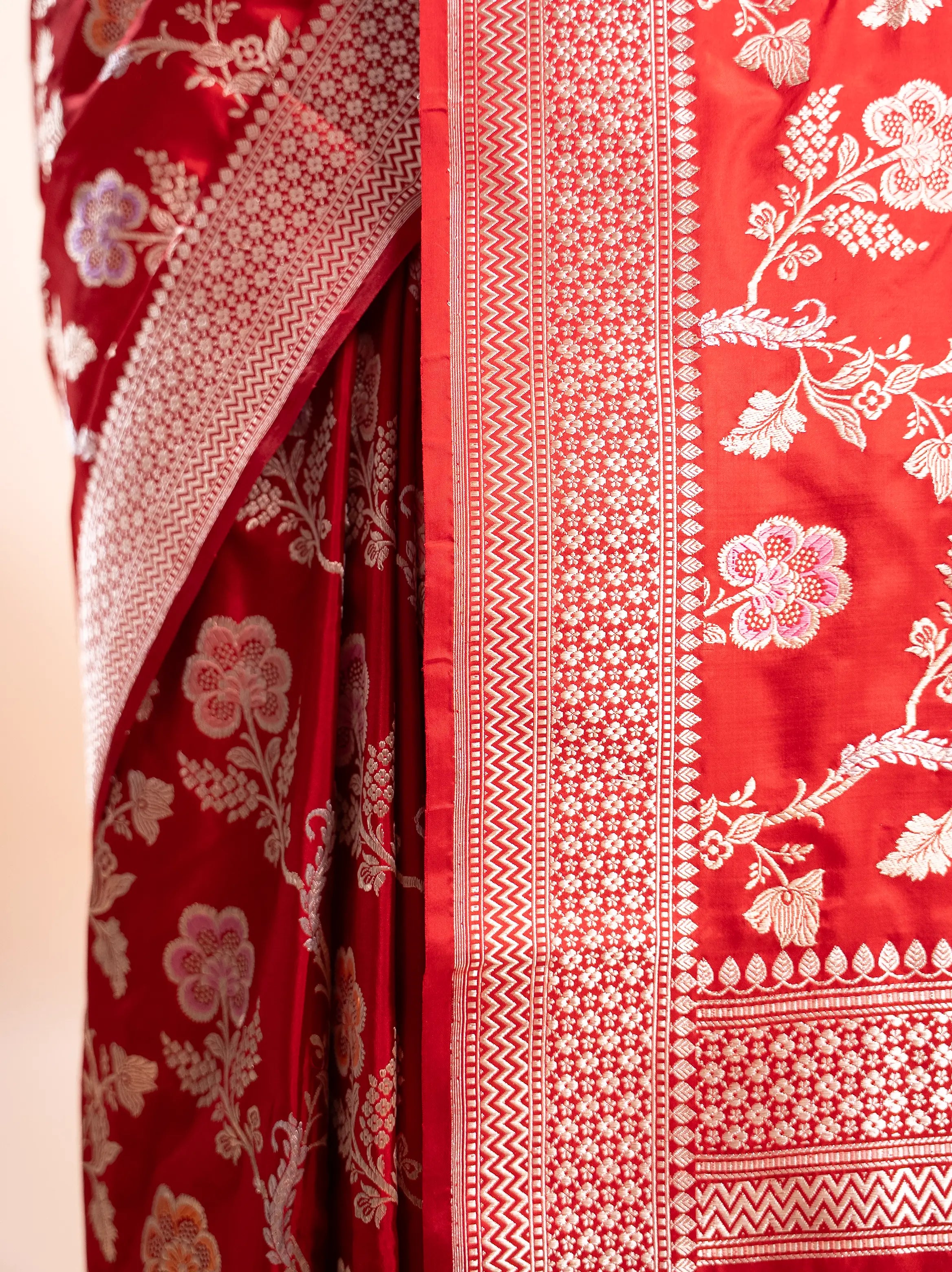 Madhulika - The Crimson Meenakari Garden House of Banaras