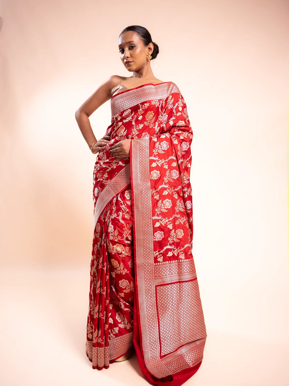 Madhulika - The Crimson Meenakari Garden House of Banaras