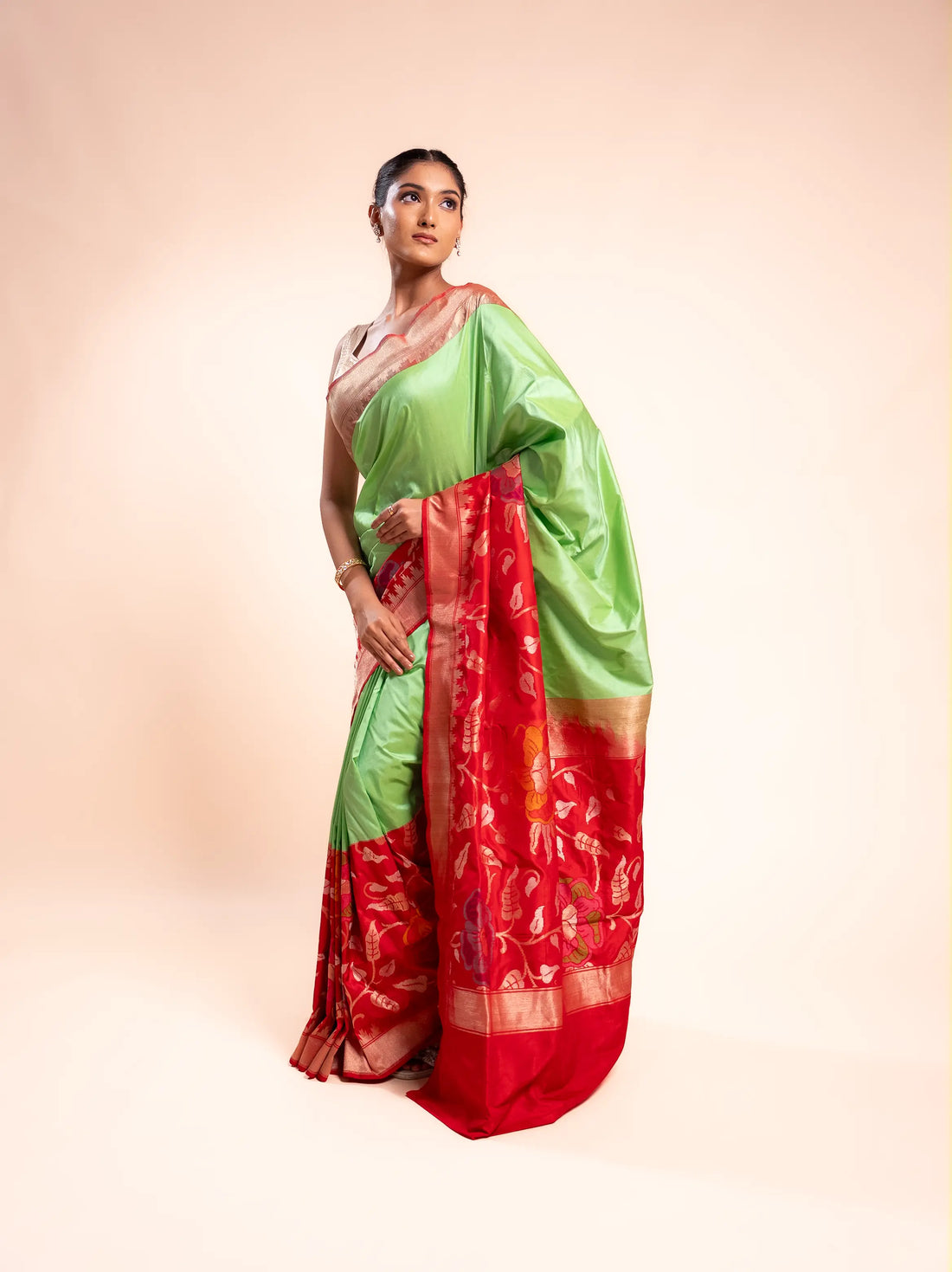 Vishranti - The Pista Green Elegance House of Banaras