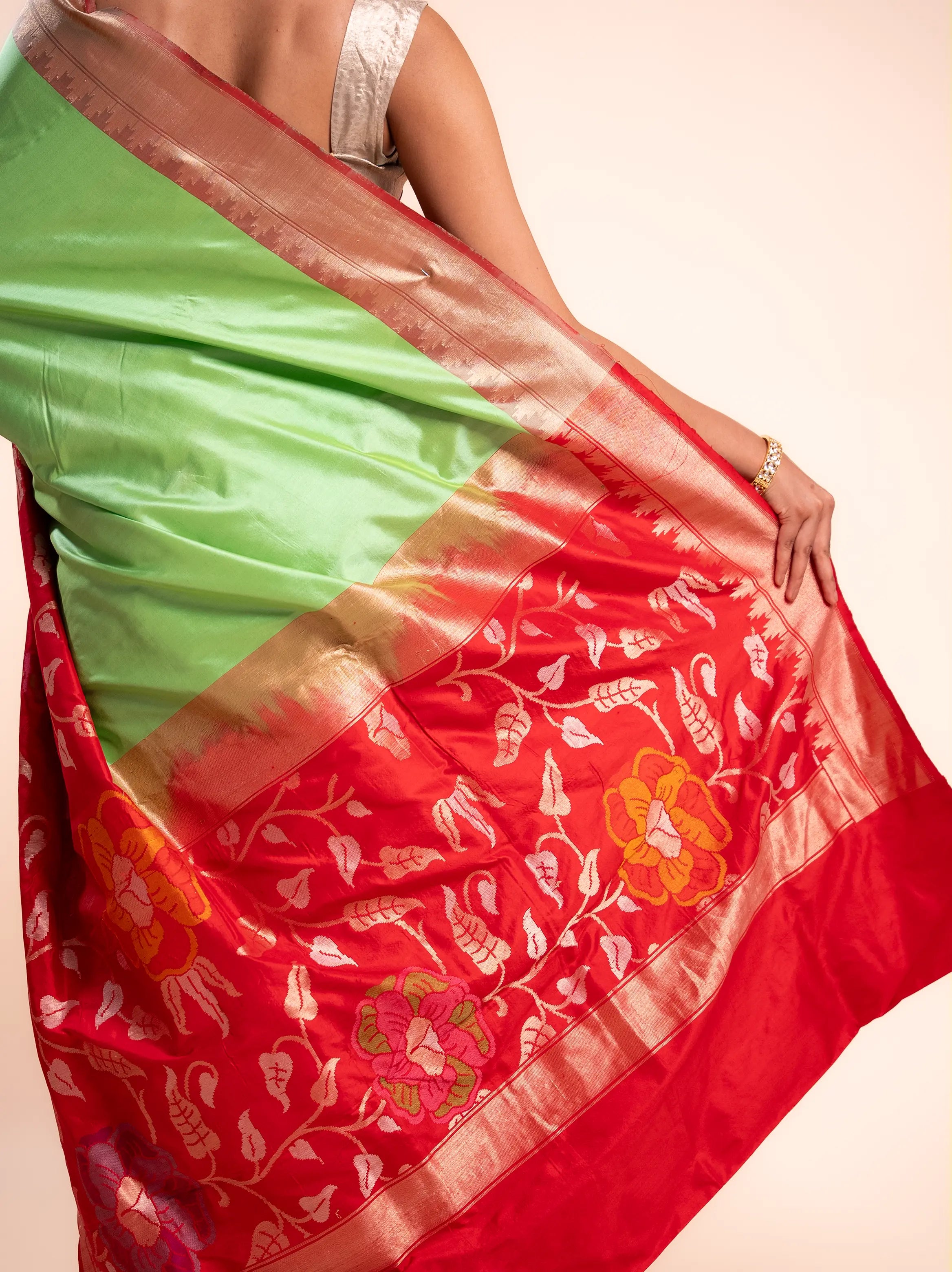 Vishranti - The Pista Green Elegance House of Banaras