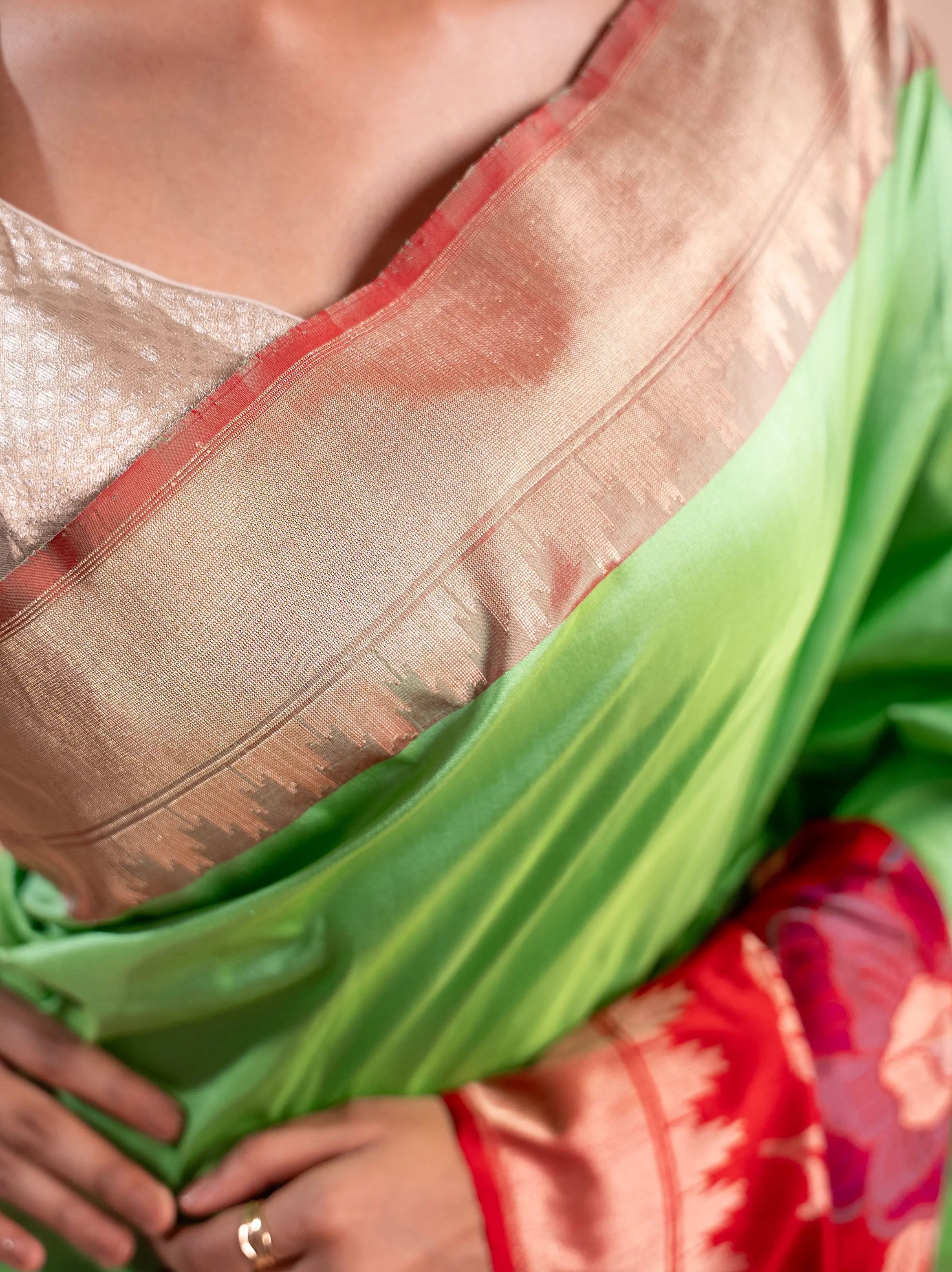 Vishranti - The Pista Green Elegance House of Banaras