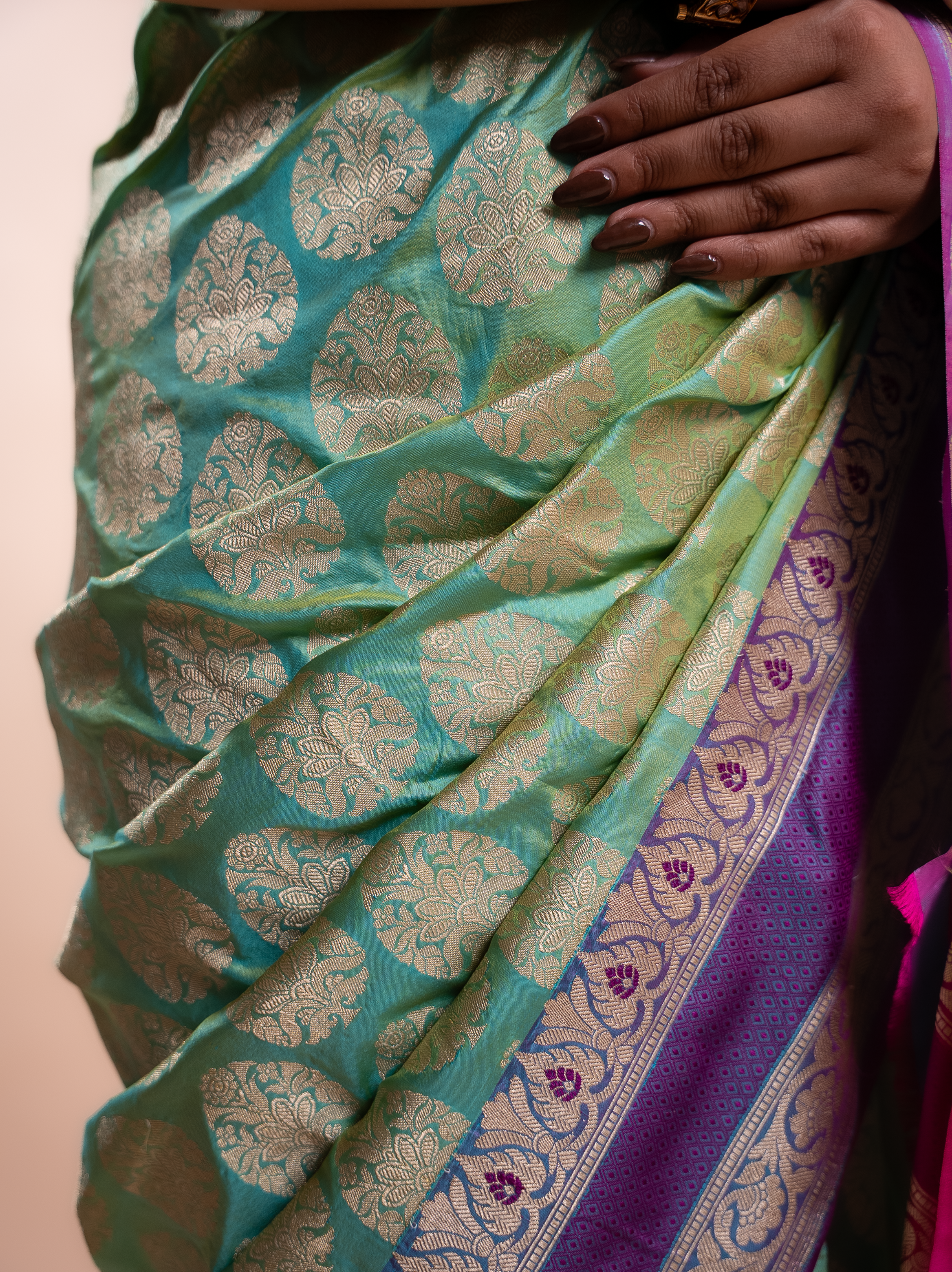 Eshani - The Pista Green Elegance
