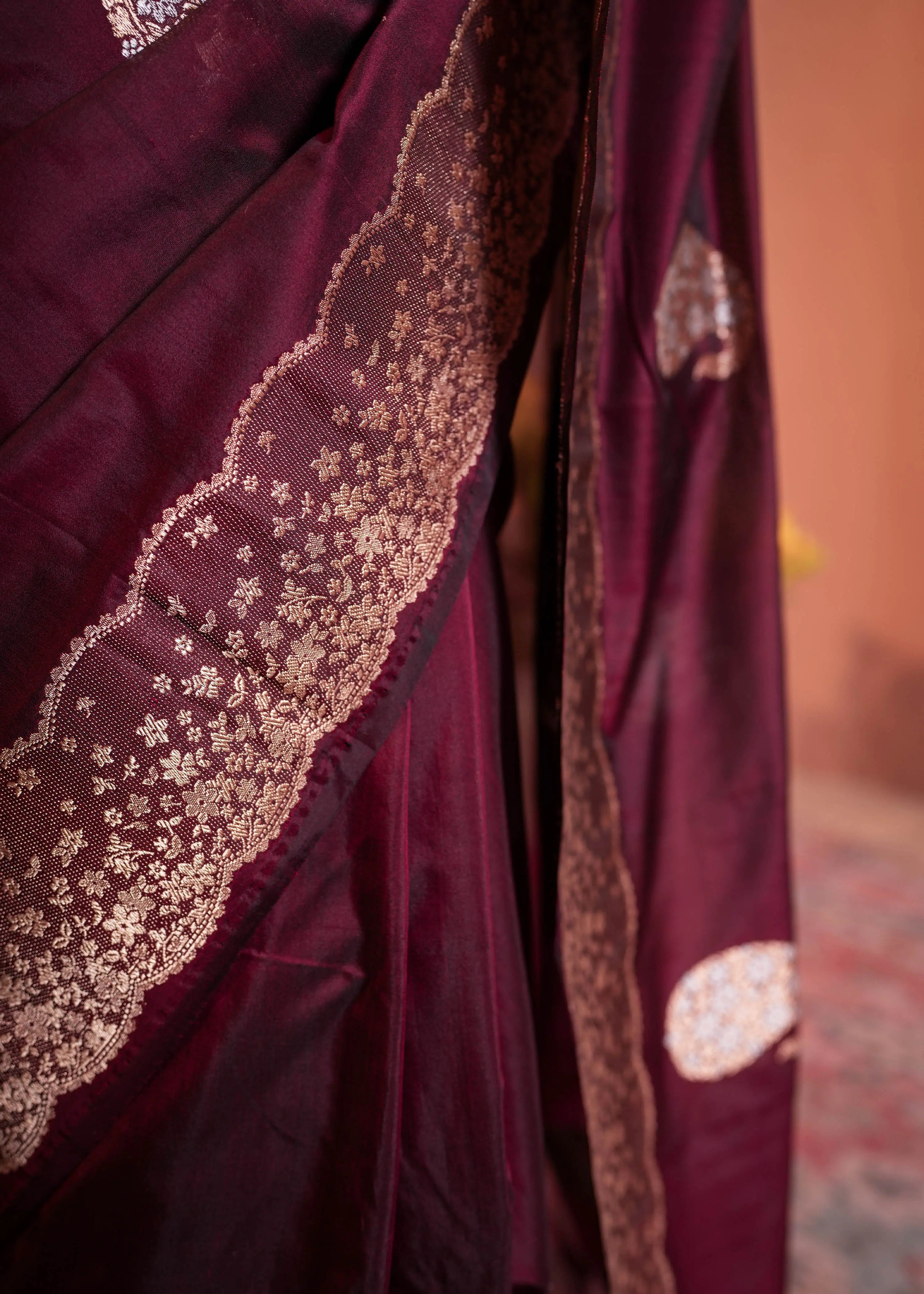 Jawaher - The Maroon Magnificence House Of Banaras