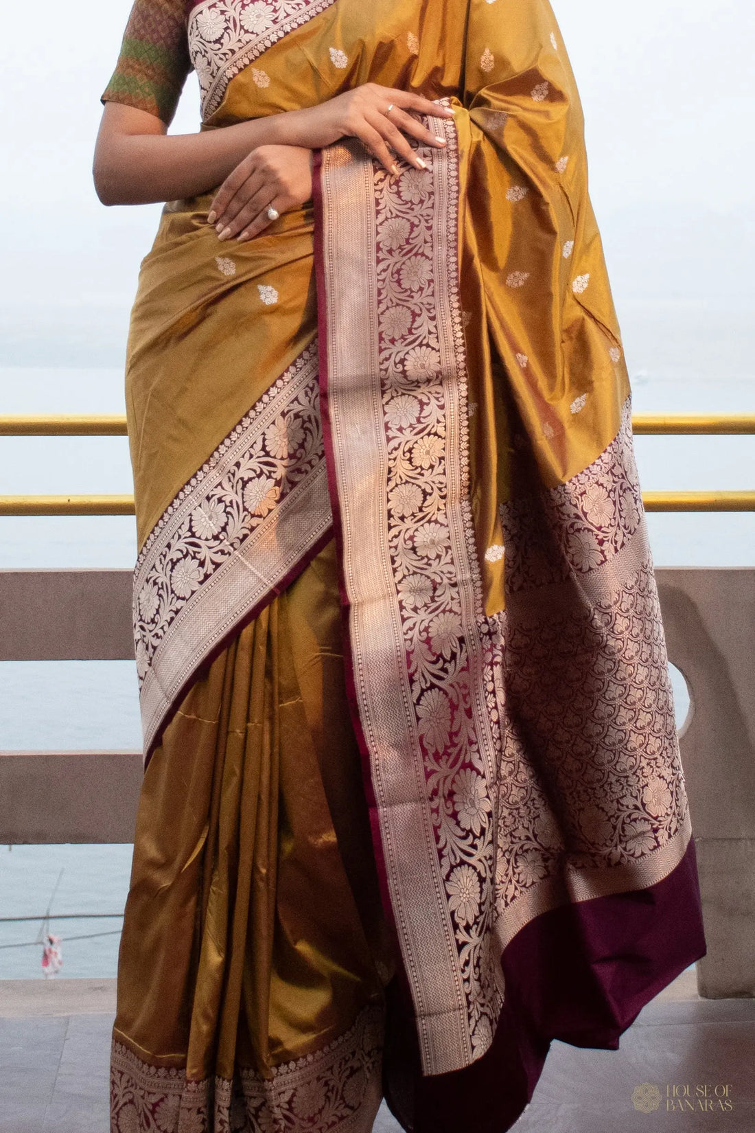 Indri - The Golden Mustard Symphony House Of Banaras