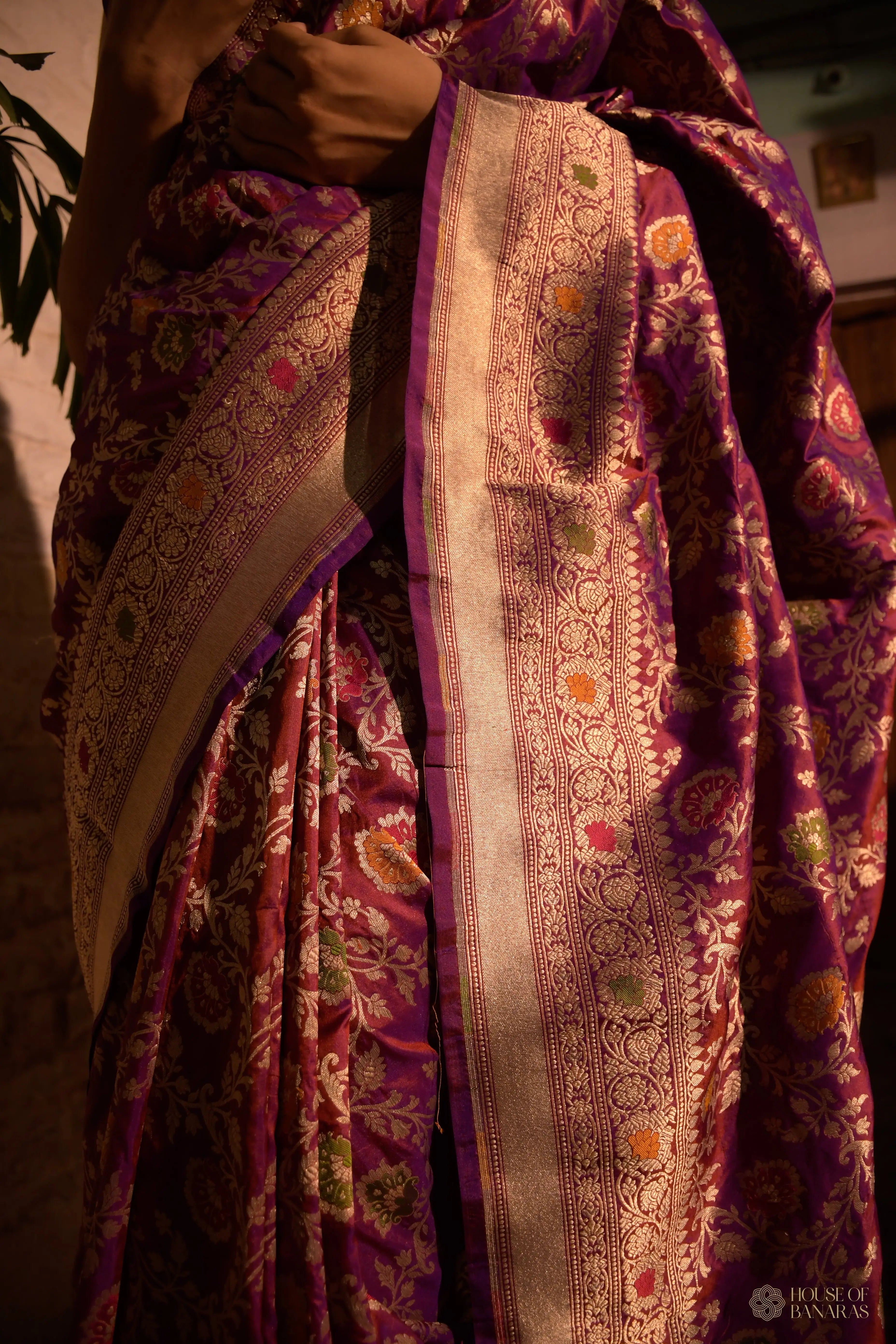 Meenakshi - The Maroon Majesty House Of Banaras