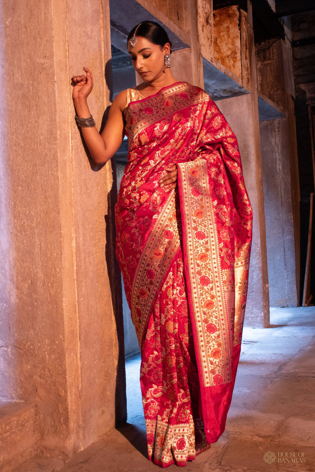 Amaya - The Magenta Marvel House Of Banaras