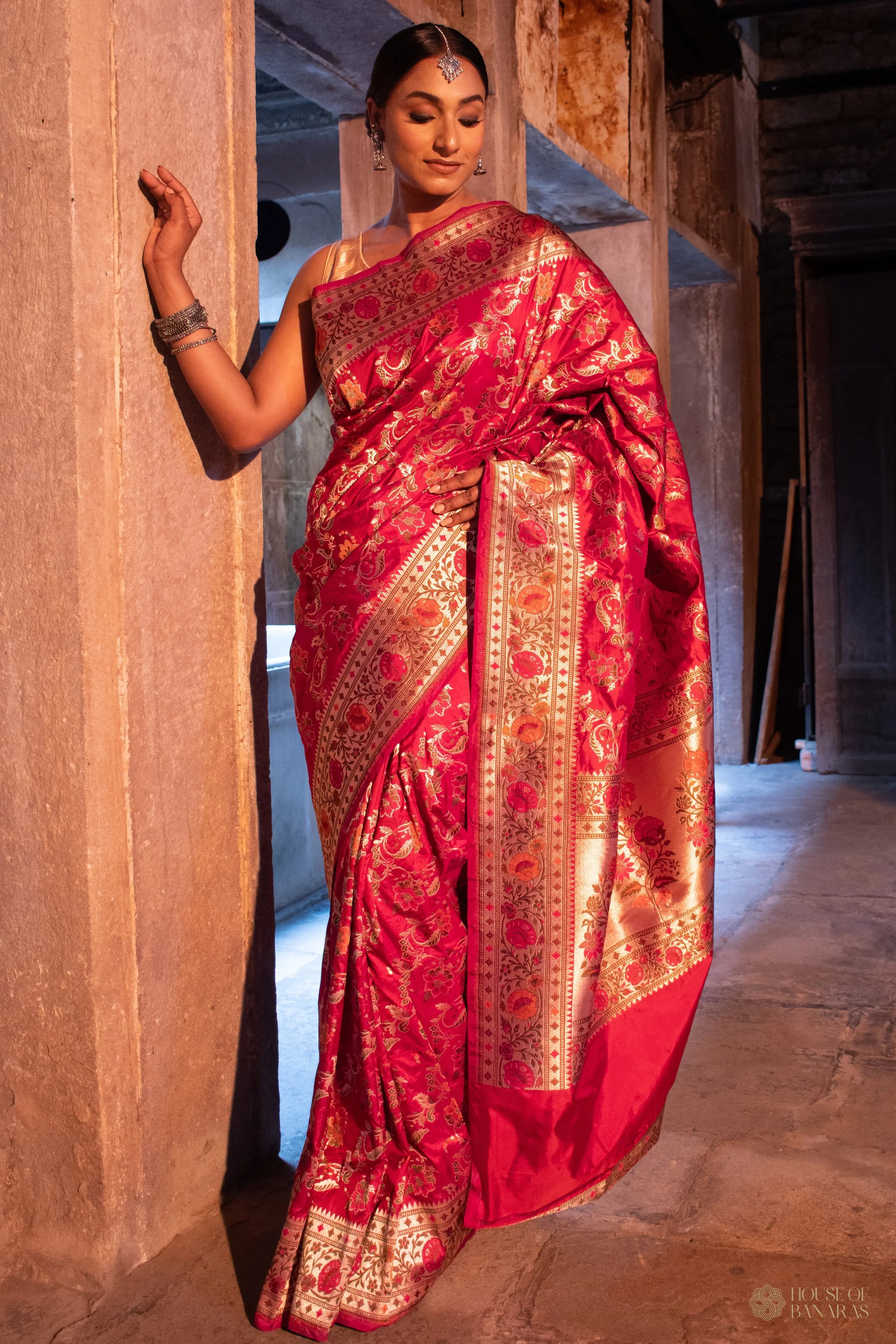 Amaya - The Magenta Marvel House Of Banaras