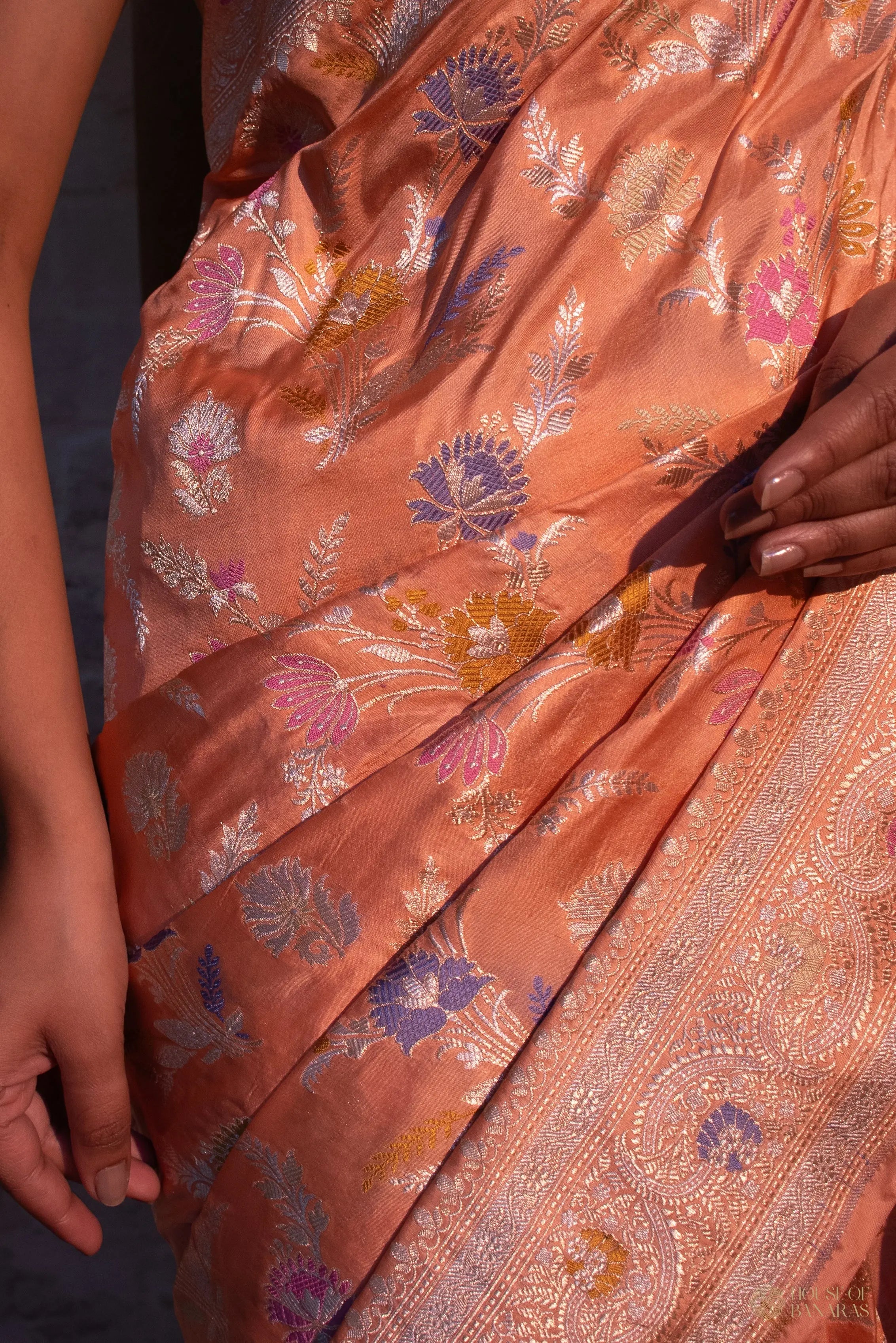 Lavanya - The Orange Radiance House Of Banaras