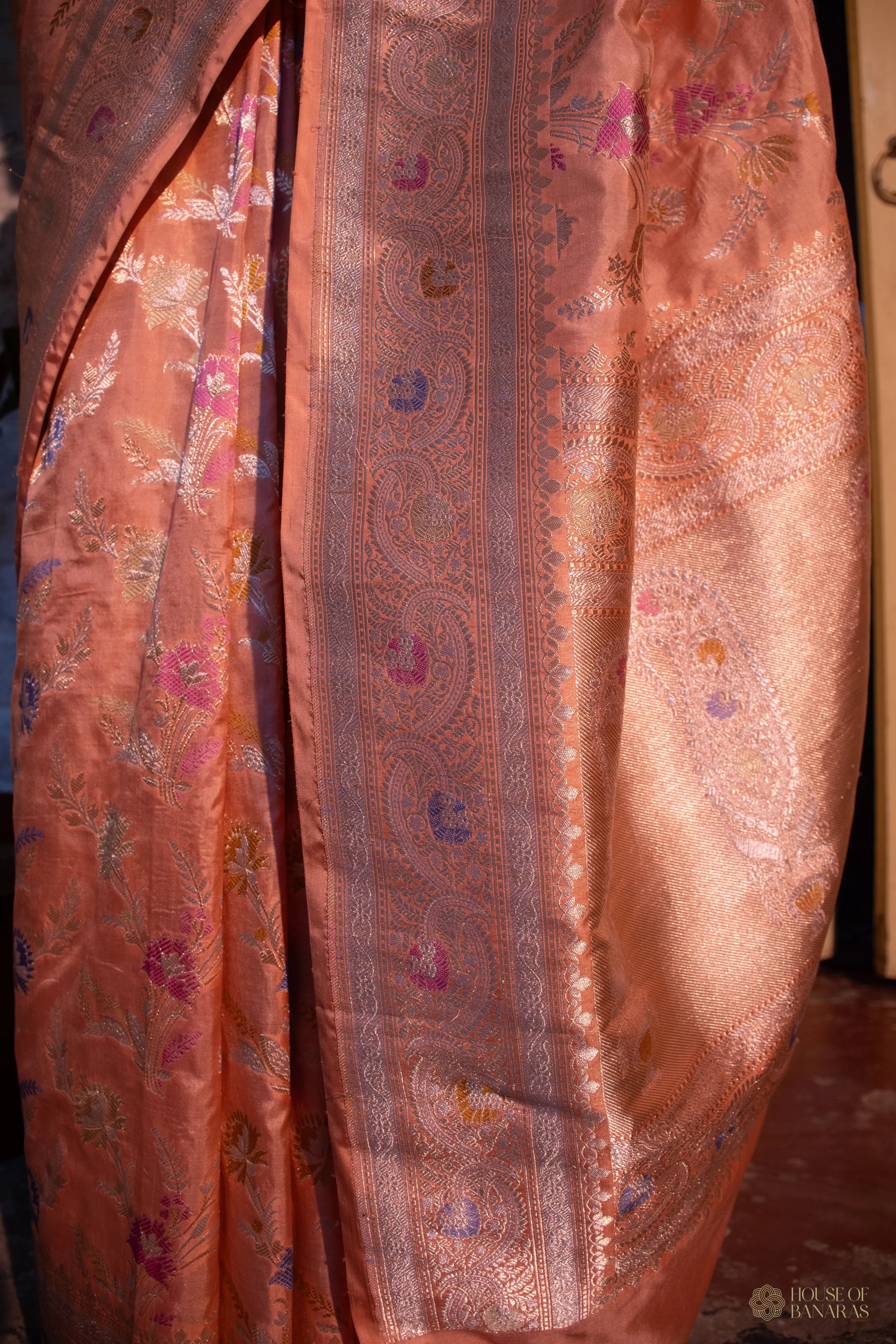 Lavanya - The Orange Radiance House Of Banaras