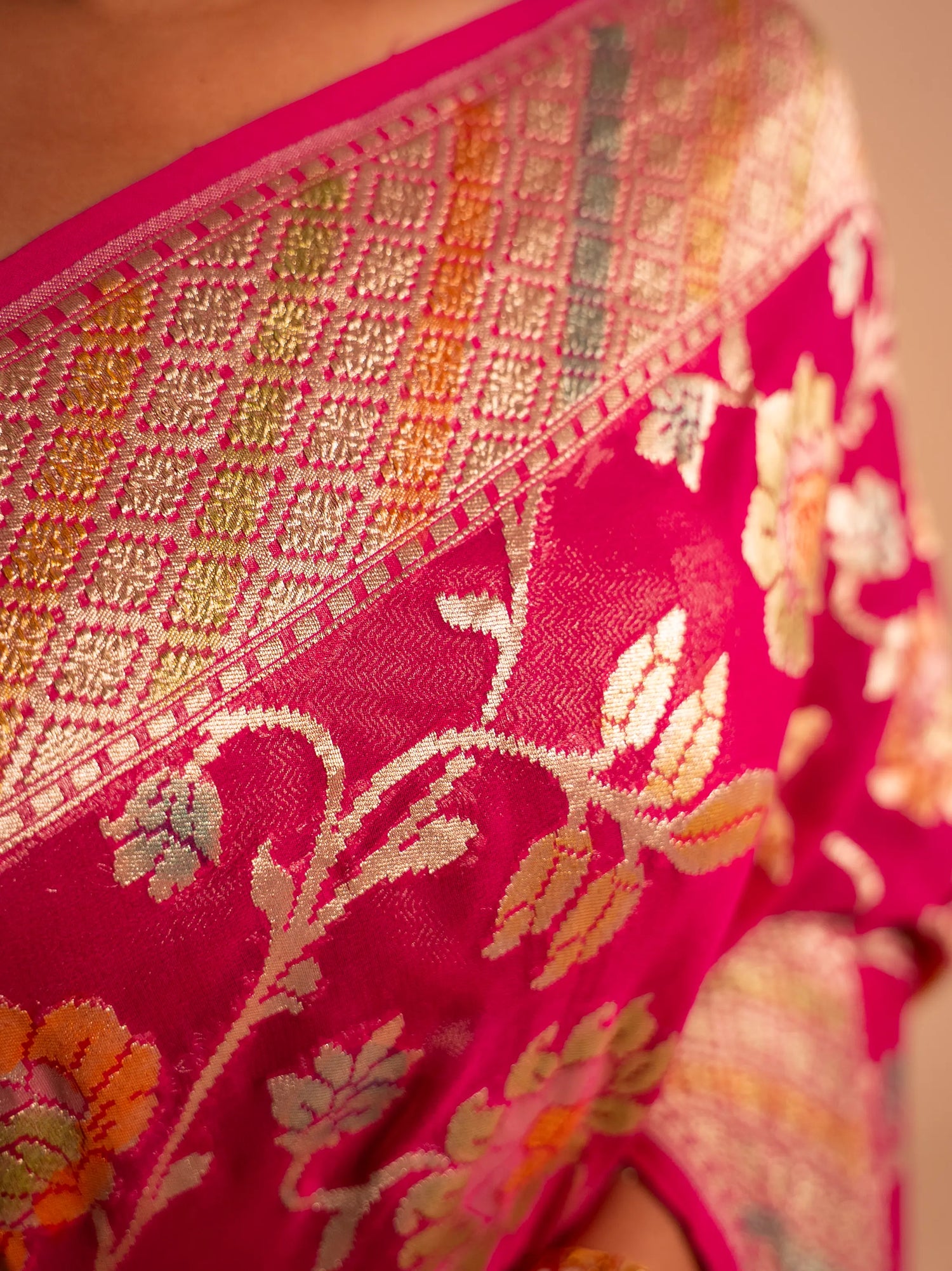 Why-Your-Banarasi-Has-Lotus-Bel-Hint-It-s-Durga House of Banaras