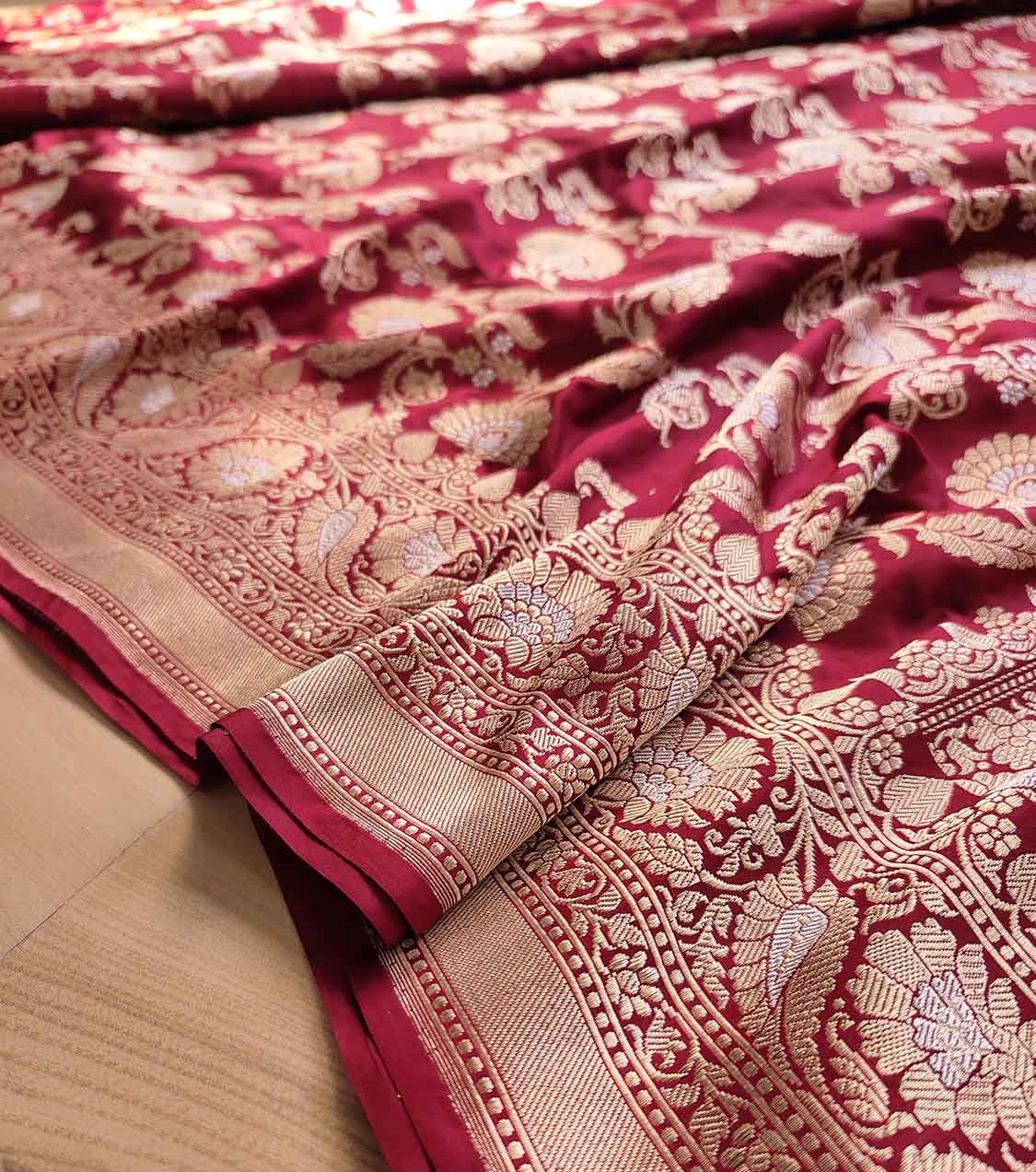 Jangla Banarasi: The Wedding Saree That Photographs Like Art