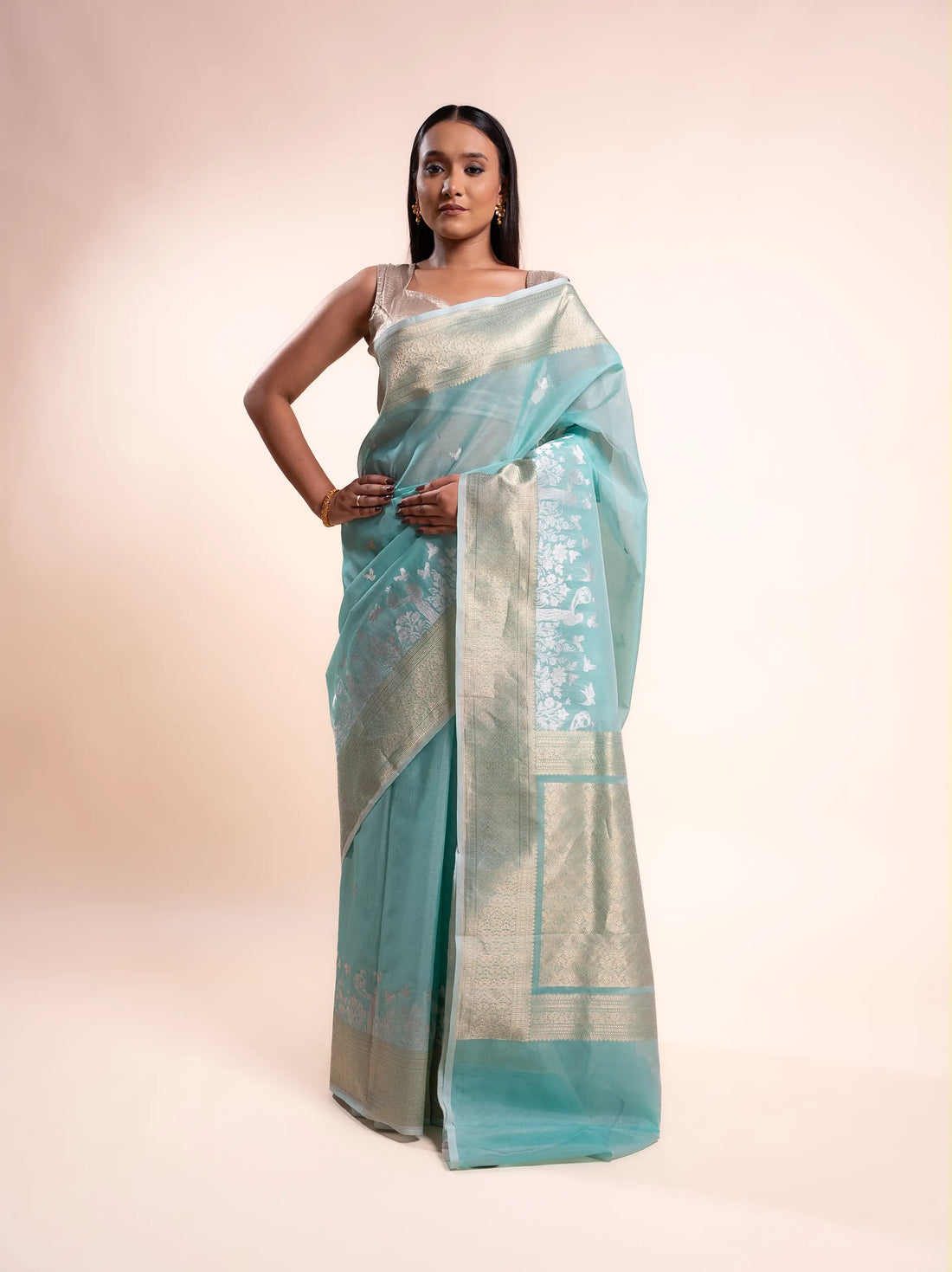 Sharanya - The Pista Green Grace House of Banaras